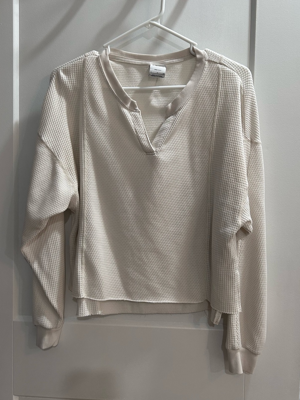 Waffle Knit Nike Top